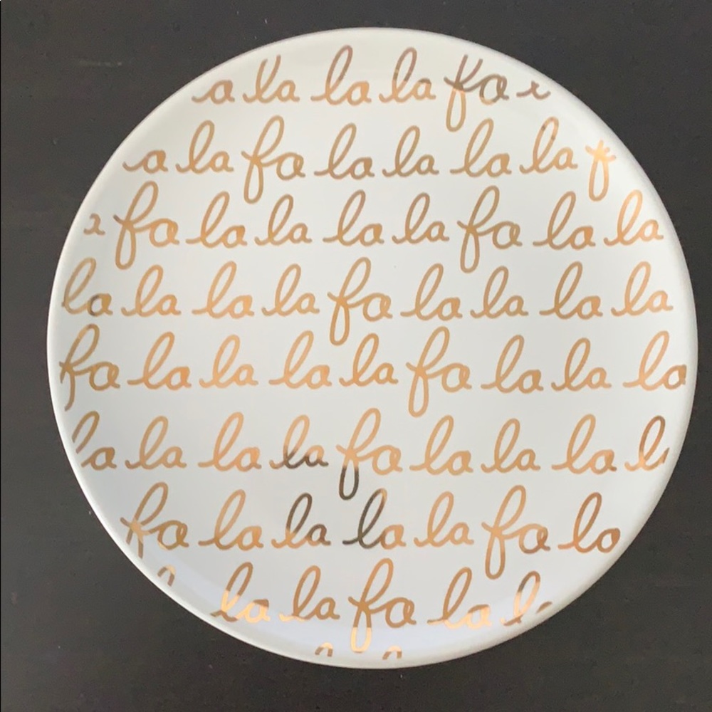 Fa La La La Appetizer Plates!